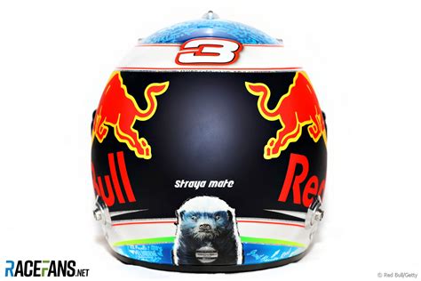 Daniel Ricciardo, Red Bull, helmet, 2018 · RaceFans