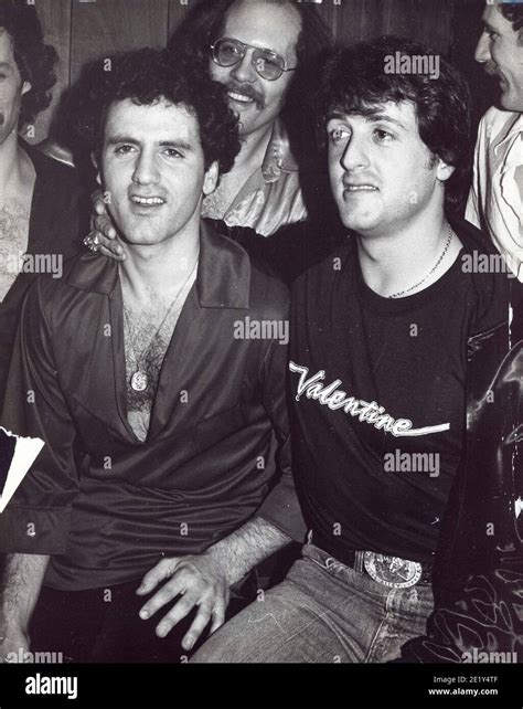 SYLVESTER STALLONE with Frank Stallone Jr. Credit: Ralph Dominguez/MediaPunch Stock Photo - Alamy