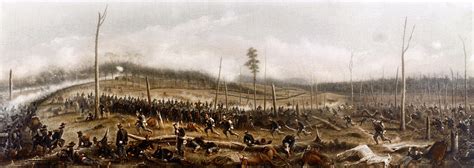 Battle Of Chickamauga, 1863 Painting by James Walker - Pixels