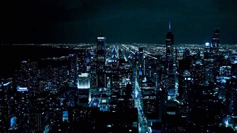 Download The Majestic City of Chicago at Night Wallpaper | Wallpapers.com