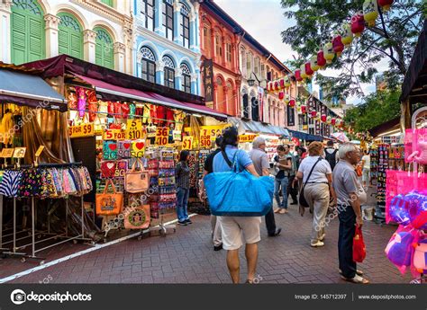 Shopping in Singapore Chinatown – Stock Editorial Photo © ronniechua ...