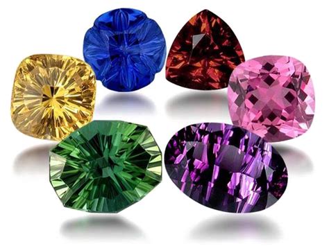 Colorful Gemstone Crystals and Precious Stones Free PNG | PNG All