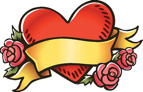 Royalty Free Heart Tattoos Clip Art, Vector Images & Illustrations - iStock