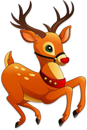 55+ Christmas Images Clipart Reindeer - l2sanpiero