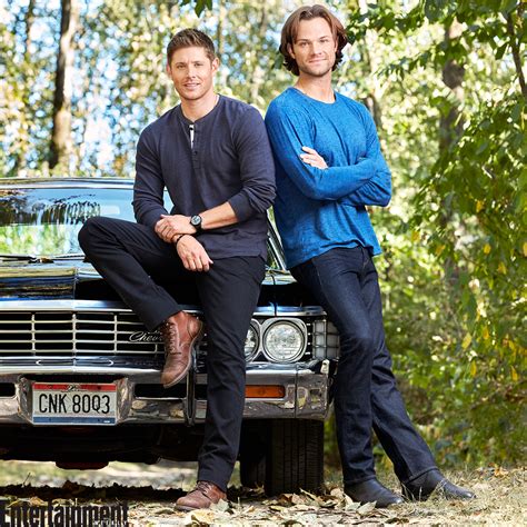 Exclusive Photos of the Supernatural Cast | Jensen and Jared ...