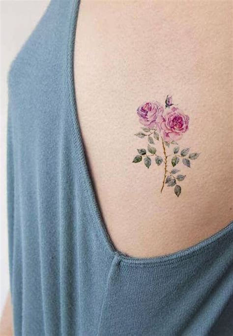 20+ Birth Flowers For June Tattoo Design Ideas For Females – EntertainmentMesh