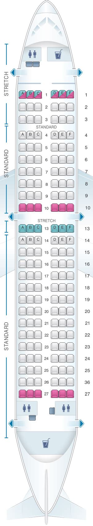 Frontier Airlines Seating Chart Airbus A321 - Frameimage.org