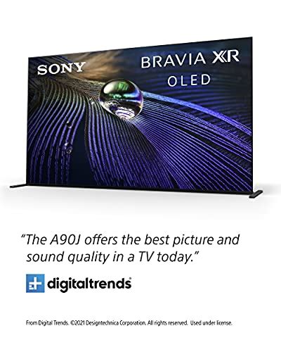 Sony A90J 65 Inch TV: BRAVIA XR OLED 4K Ultra HD Smart Google TV with ...