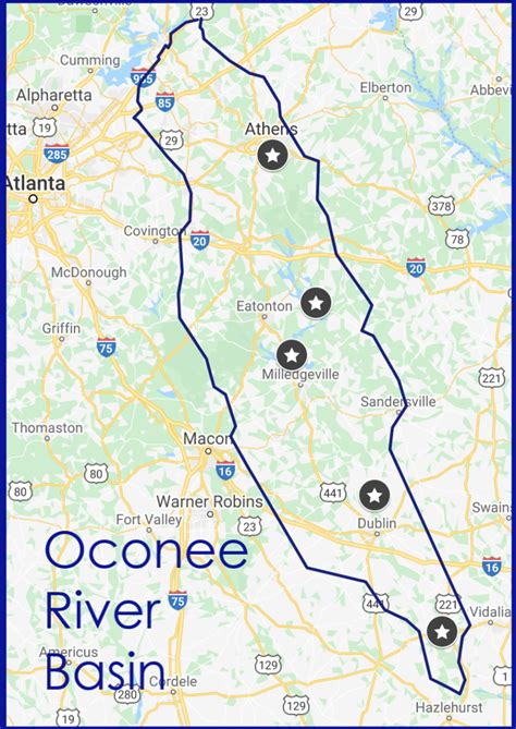 Oconee River - Georgia Water Planning And Policy Center