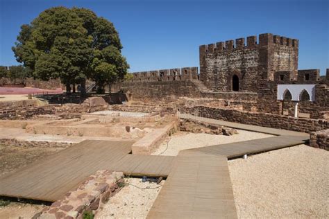 Castle of Silves in Portugal Stock Image - Image of castle, municipality: 101465129