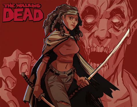 Michonne The walking dead by judson8 on DeviantArt