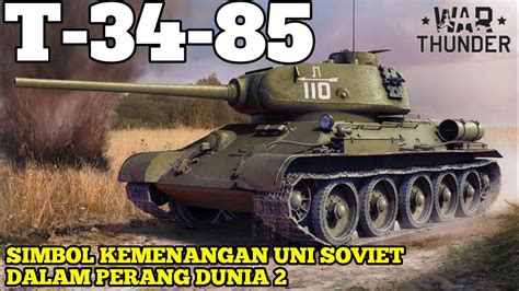 War Thunder Mobile : Tank T-34 85 Soviet Medium Tank Gameplay - YouTube