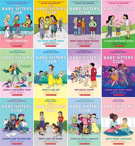 The Baby-Sitters Club Series Graphic Novels, Books 1-12 Set by Ann M. Martin | Goodreads