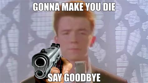 rick astley found out you posted cringe : r/memes