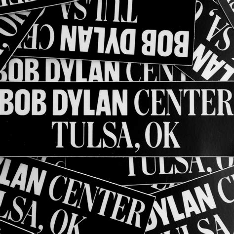 Bob Dylan Center® Logo Sticker