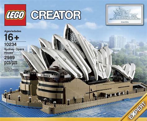 LEGO Sydney Opera House Set 10234 Pics