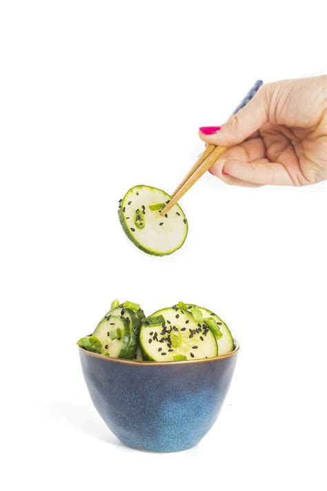 Japanese Quick Pickled Cucumbers - The Lemon Bowl®