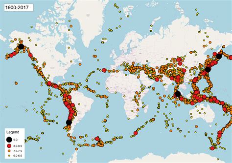 The Distribution Of Earthquakes On Earth S Surface Is Random - The Earth Images Revimage.Org