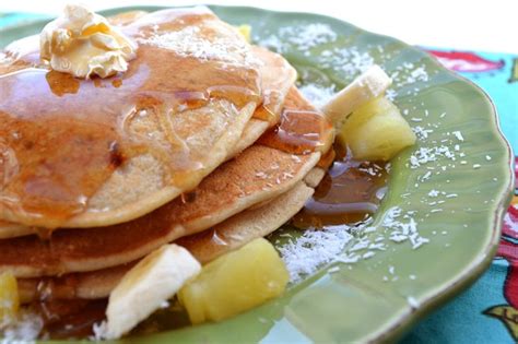 Hawaiian Pancakes | Recipe | Food, Perfect breakfast, Food recipes