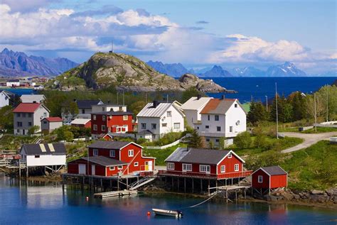 Fishing village on Lofoten Archipelago - ePuzzle photo puzzle