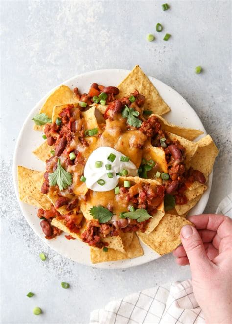 Chili Cheese Nachos - Completely Delicious