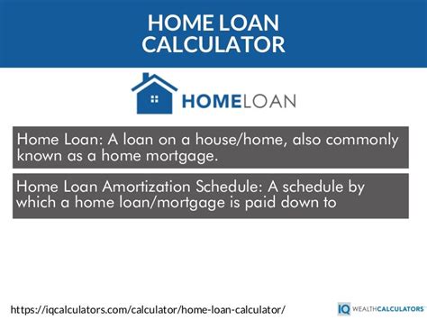 Home Loan Calculator | Mortgage Calculator