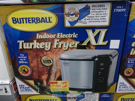 Butterball Indoor Electric Turkey Fryer