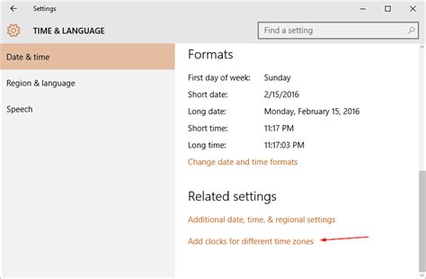 Displaying Multiple Clocks in System Tray Clock in Windows 10 - NEXTOFWINDOWS.COM