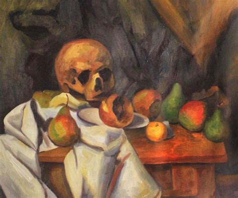 Nature Morte au Crane - Paul Cezanne Painting at overstockArt.com | Paul cezanne paintings, Paul ...