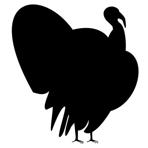 Thanksgiving Turkey Silhouette at GetDrawings | Free download