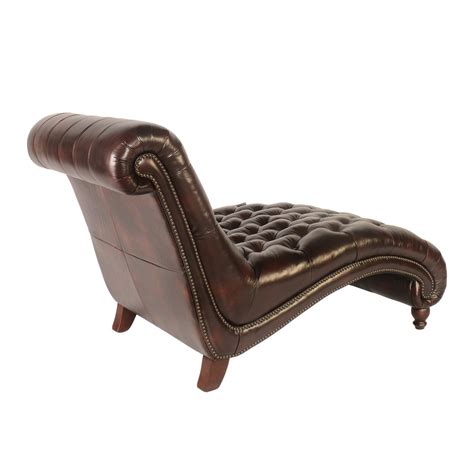 Lazzaro Leather Chaise Lounge & Reviews | Wayfair