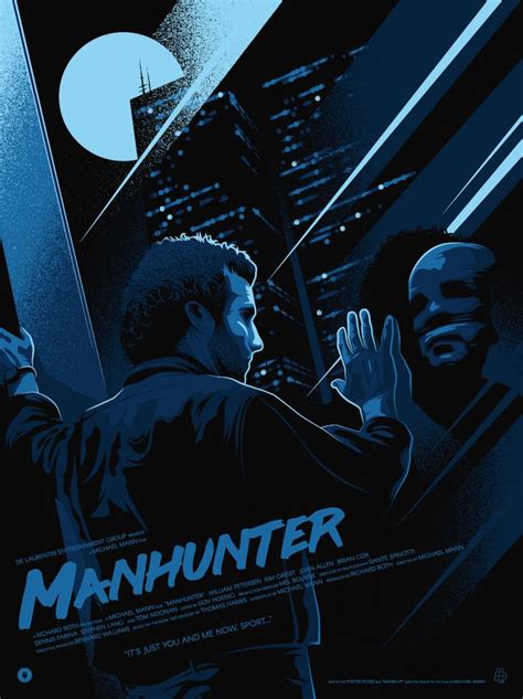 Manhunter poster by Thomas Walker [1920x997] | Best movie posters ...