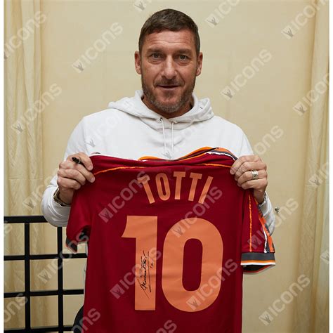 Buy Francesco Totti Authentic Signed 1998-99 AS Roma Jersey!