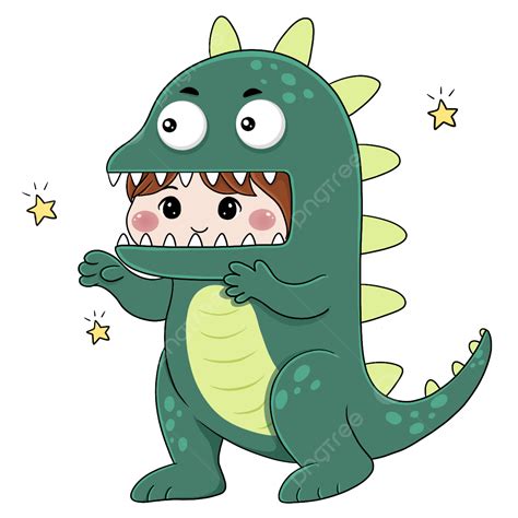 Godzilla Cartoon Clipart PNG Images, Cartoon Cute Godzilla Character ...