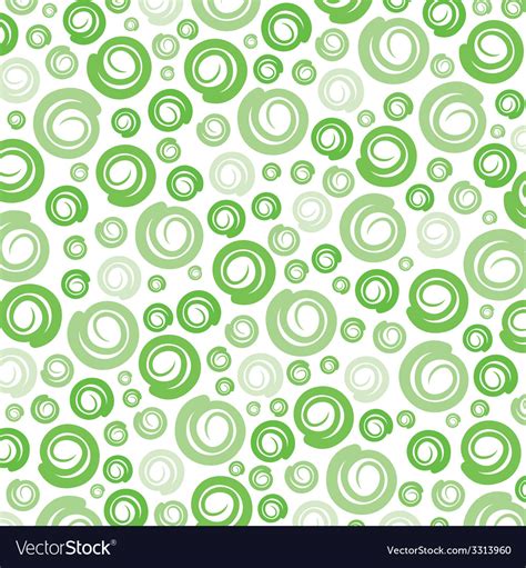 Green swirl pattern background Royalty Free Vector Image