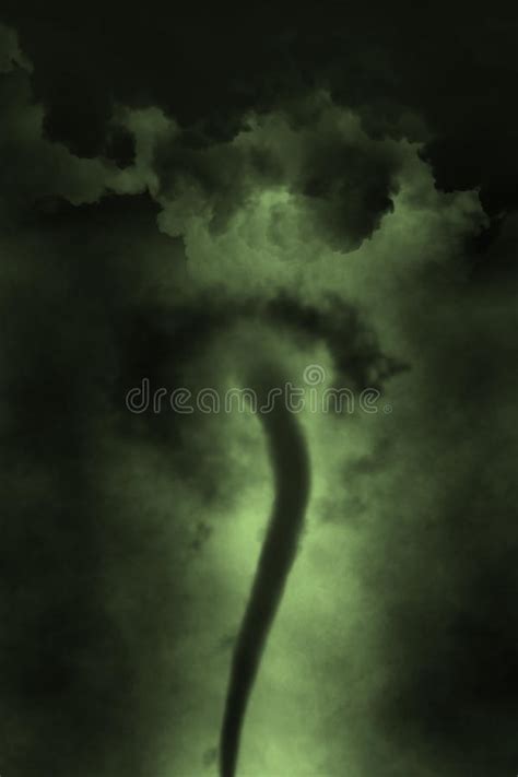 Tornado funnel stock vector. Illustration of illustration - 12980354