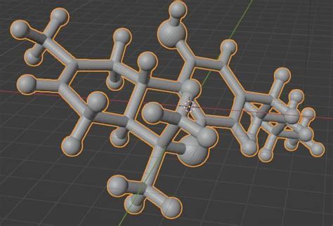 Tetrahydrocannabinol - THC 3D model 3D printable | CGTrader