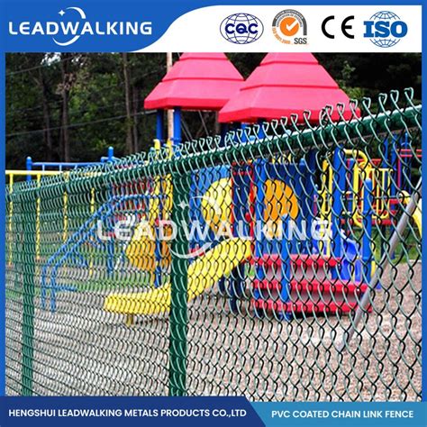 Leadwalking Galvanized Chain Link Fence Gate Custom Chain-Link Fencing Suppliers China Mesh ...