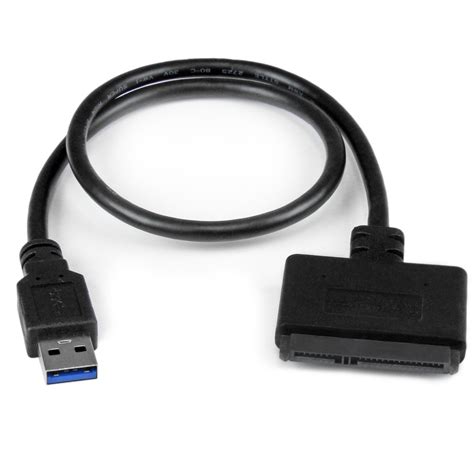 USB 3.0 to 2.5" SATA III Hard Drive Adapter Cable / UASP SATA to USB 3.0 Converter for SSD/HDD ...
