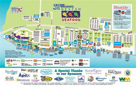 Map Of Destin Florida Attractions - Printable Maps