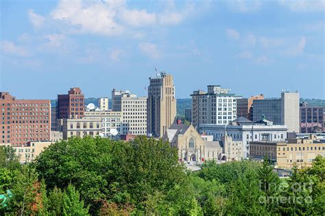 FX39U-176 Youngstown Ohio Skyline Photograph by Ohio Stock Photography Art Prints - Fine Art America