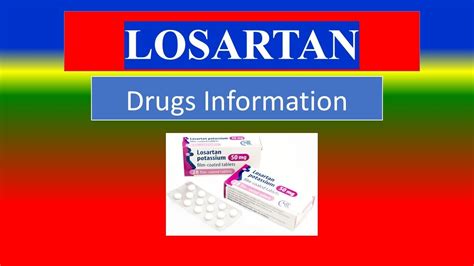 LOSARTAN - Generic Name , Brand Names, How to use, Precautions, Side ...