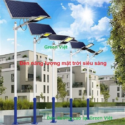 Đèn năng lượng lắp tây nguyên- GREEN VIỆT