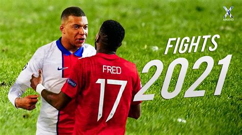 Football Fights & Furious Moments 2021 - YouTube