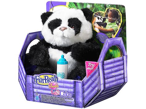 Hasbro FurReal Friends - Panda-Baby mit Trinkflasche