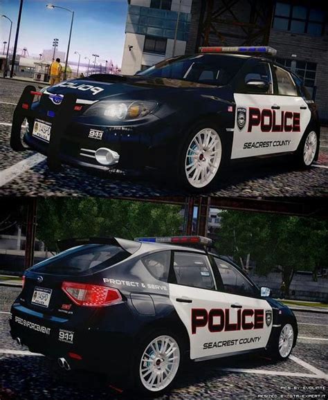 Subaru Impreza Police Car