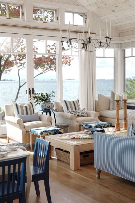 Bring Beach House Style Into Any Home With These Decor Ideas | Beach house living room, Home ...