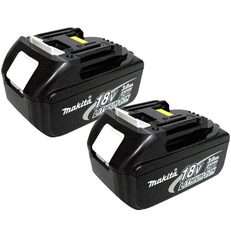 Makita BL1830B 18v Cordless Li-ion Battery 3ah Pack of 2 | Battery Packs