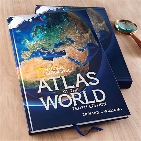 National Geographic Tenth Edition Atlas With Slipcase - Atlas of the World -10th Ed | NOVICA