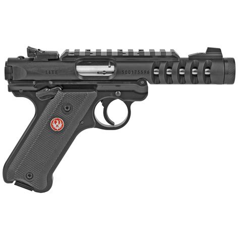 Ruger Mark IV LITE Black Threaded Barrel 22LR · 43937 · DK Firearms